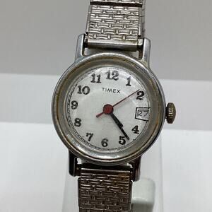 Vintage Timex Mechanical Wind Watch For Parts Or Repair